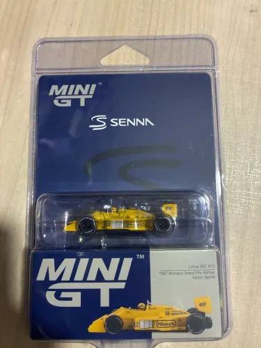 Mini GT Senna Mônaco 1987 Grand Prix