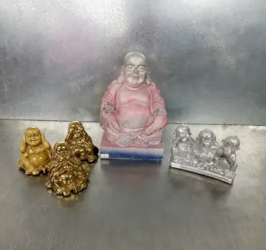 3 EsculturasBudas&MacacosSábios