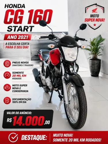 Honda CG 160 Start