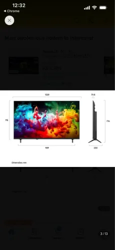Tv smart 55 polegadas