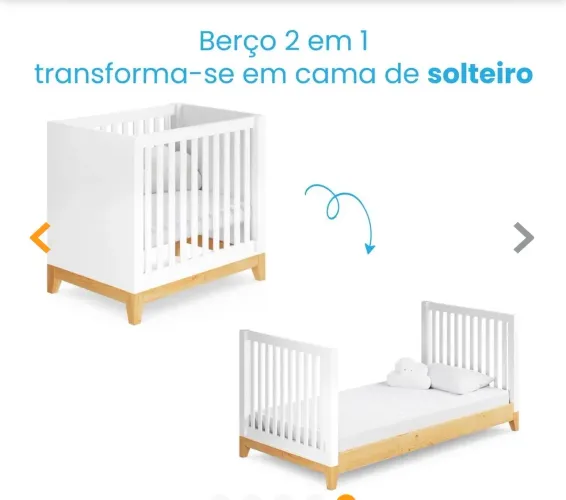 Vendo Berço 1 ou 2 unidades