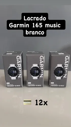 Garmin Forerunner 165 music branco (lacrado)
