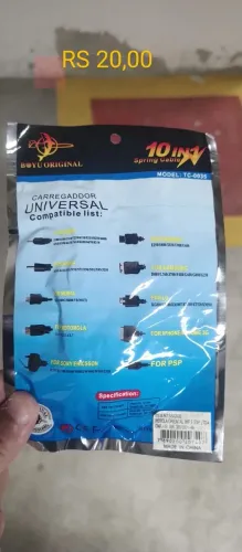 Cabo 10 saída diversos celulares