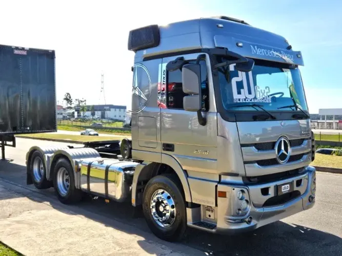 Mercedes Benz Actros 2546 6x2 Ano 2020 Automático Cama Grande Repasse
