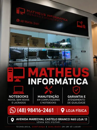 NOTEBOOKS *Venda ? Assistência Técnica* GARANTIA E PARCELADO EM ATE 10X