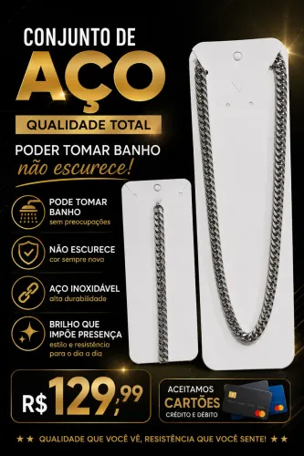 Vendo, conjunto de aço!! Entregamos em Bh inteira!!