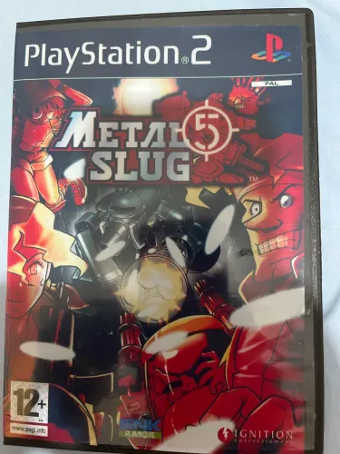 Metal Slug 5 - Ps2 Original