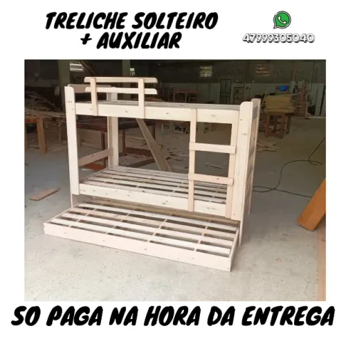 BELICHE SOLTEIRO + BICAMA / aceitamos cartao