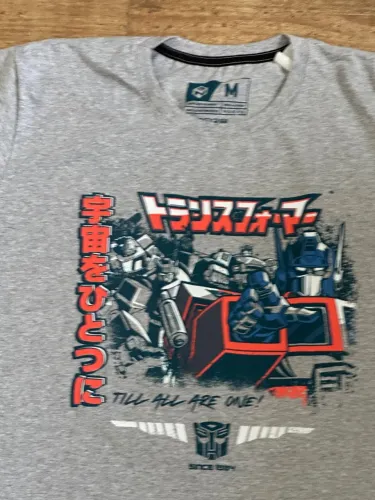 Camiseta Transformers M Nerd ao Cubo