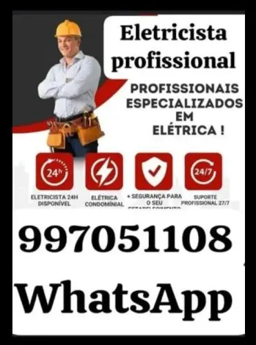 Eletricista de plantão 24 horas f e região