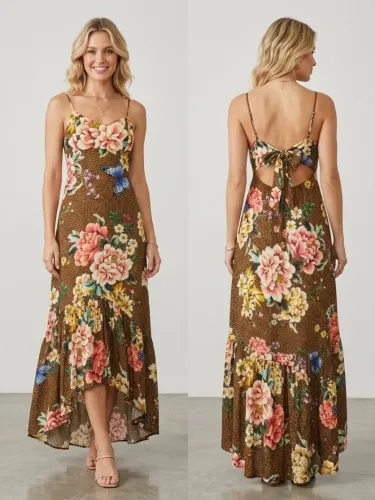 FARM VESTIDO LONGO G