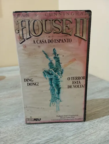 Fita VHS House 2 A Casa do Espanto - Filme Clássico de Terror - Colecionador