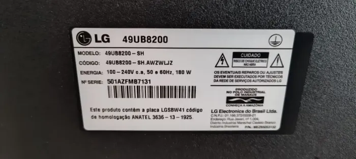 TV LG 49UB8200-SAH