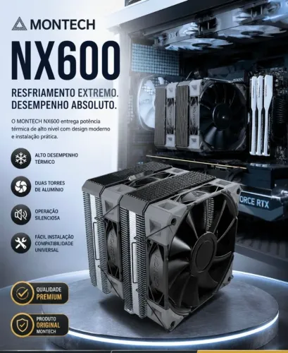 Air Cooler Montech NX600