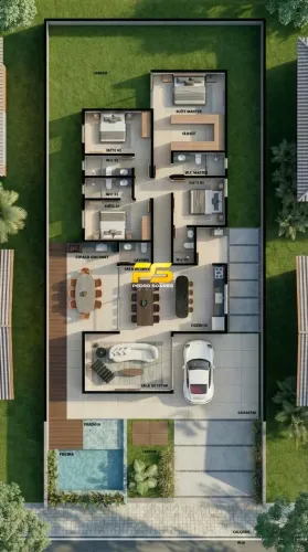 CASA TÉRREA 170 m² PARA VENDA- PORTAL DO SOL REF: CA0271