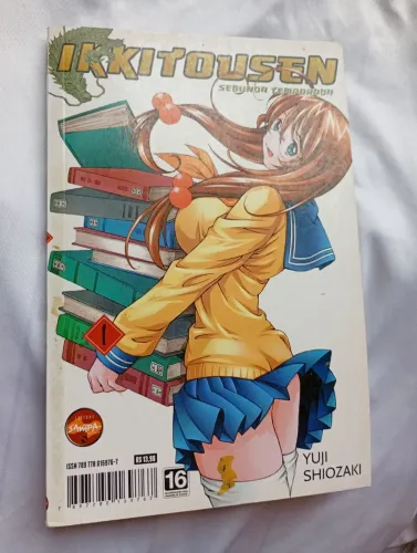 Ikkitousen mangá vol 1 segunda temporada