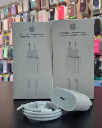 Carregador para iPhone completo 25w com cabo e fonte novos com garantia 