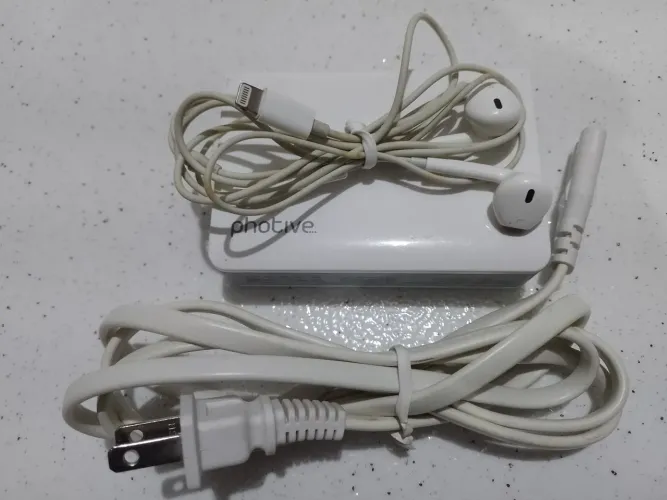 Fone de ouvido Apple + carregador USB 6 portas 60w original