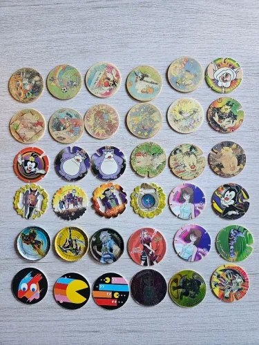 Lote tazos Elma Chips