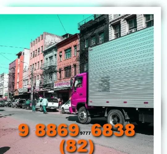 Mudança orçamento sem compromisso (82) 9 8869.6838 Marcelo1 hoje em diversos bairros!