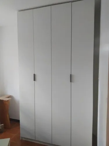 Guarda-roupa MDF Novo 1,50m Branco