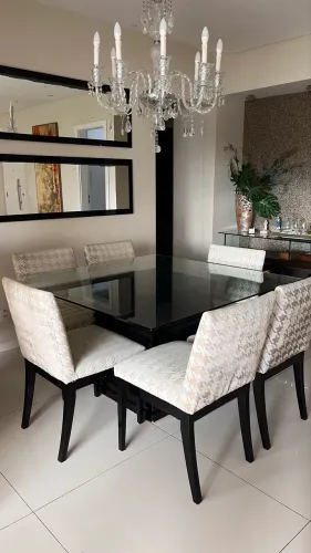 Mesa jantar + 6 cadeiras