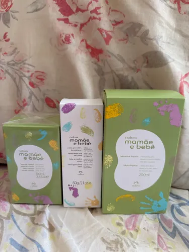 Kit natura mamãe e bebê