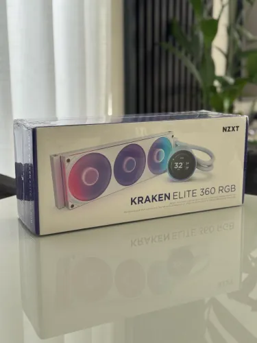 (Novo) Water Cooler NZXT Kraken Elite AIO V2 360 RGB Lacrado