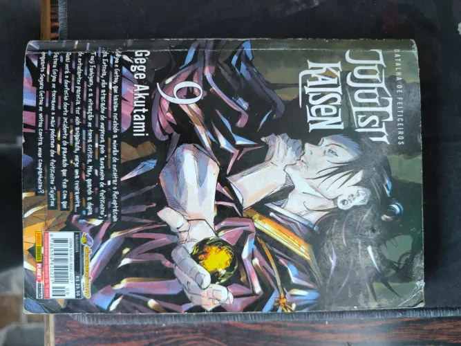 Mangá Jujitsu Kaisen volume 9, Estado Mediano.