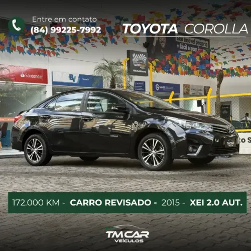 Toyota Corolla XEI 2.0 Flex 16V Aut. 2015