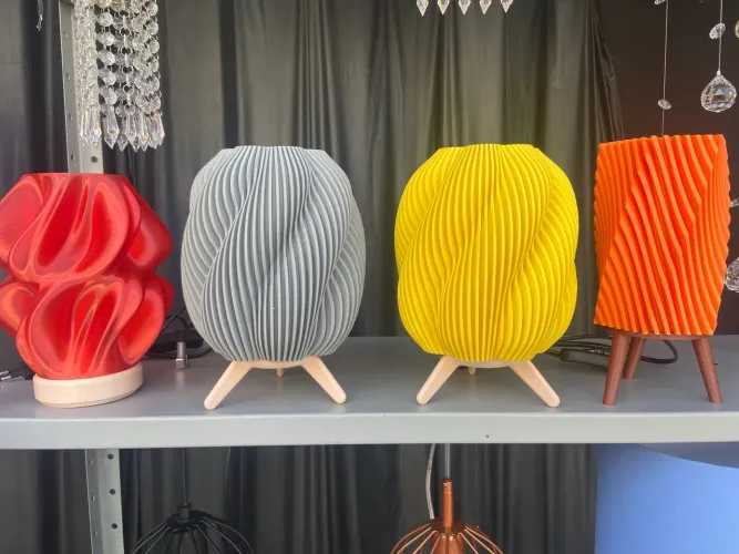 Abajur de mesa 3D