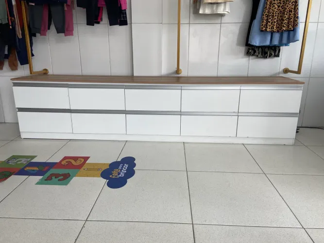 Gaveteiro Expositor para Loja - Planejado em MDF | Excelente Estado