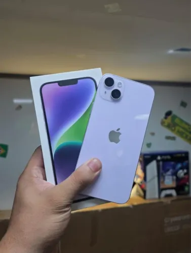 *iPhone 14 Plus 128GB* Bateria 84%, Caixa e Cabo *R$2450