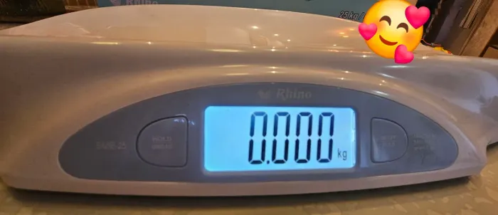 Balança digital para bebês RHINO