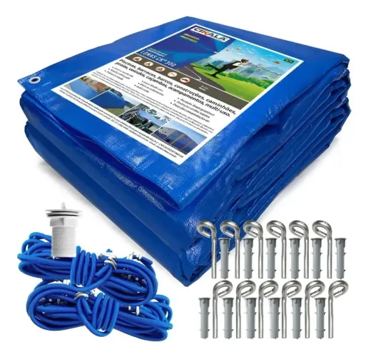 Capa/lona para piscina C 5.5 x L 3.5