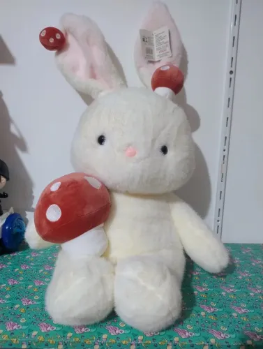 Coelha Branca 40cm original