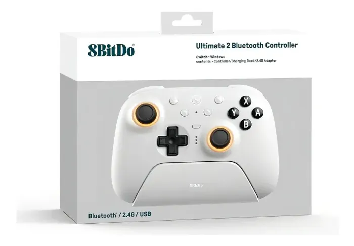 [Novo] Controle Bluetooth 8bitdo Ultimate 2 Com Dock 