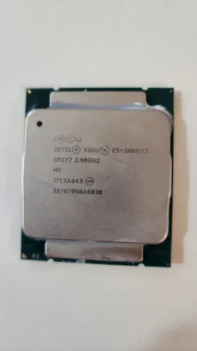 CPU Xeon E5-2666 V3, funciona com memória DDR3