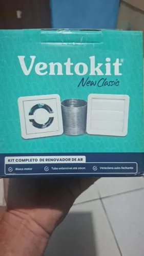 Exaustor ventokit modelo D80<br>Bivolt <br>Modelo 80<br>Kit Completo