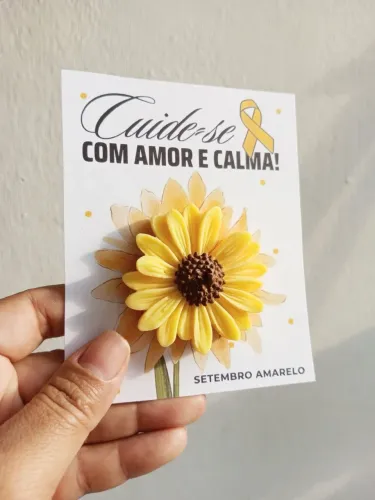Brindes personalizados - Setembro amarelo 
