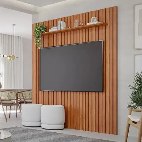 Painel Ripado Maragogi 185, para Tvs ate 70" - Permobili