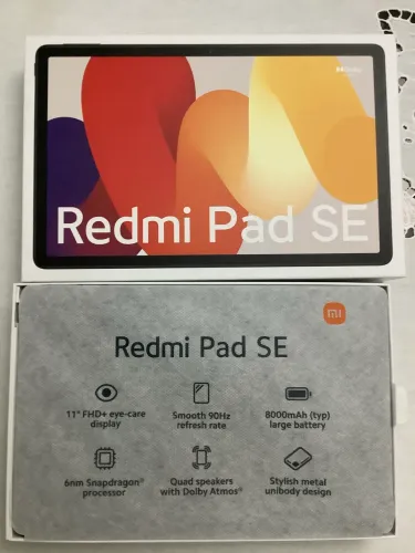 Tablet Red mi pad se xaomi 256 gb 8 ram 11 polegadas com capa e película proteção 