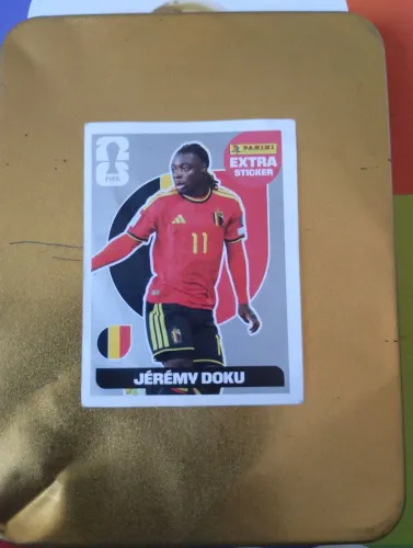 Figurinha legend prata do Jeremy doku