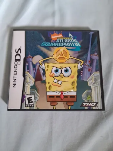 JOGO SPONGEBOB ATLANTIS SQUAREPANTS NINTENDO DS