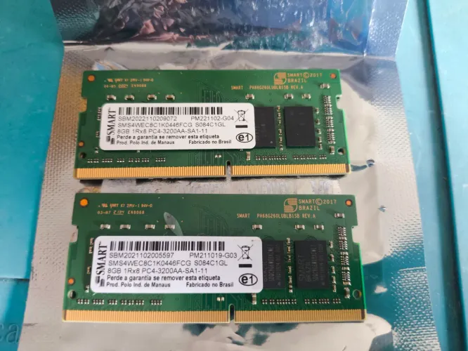 Memória DDR4 8GB Notebook PAR