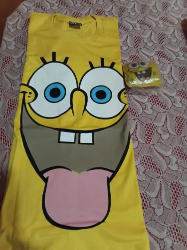 Camisa CVR." Bob Esponja "