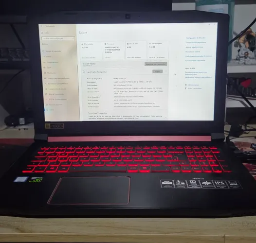 NOTEBOOK GAMER ACER NITRO 5