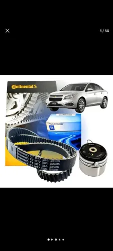 Kit correia dentada cruze ecotec