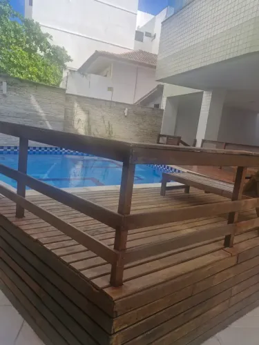 Recreio, apto 3 Suítes + dependências, Varandão, Sol Manhã, Frontal Praça!