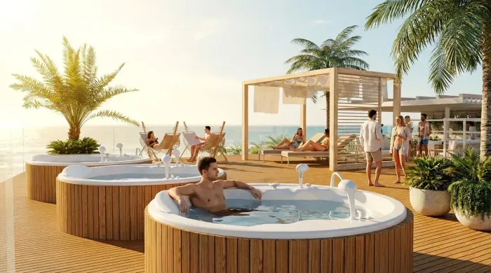 Excelentes Flats Studios para Investidores com Vista Mar e Lazer em Tamandaré